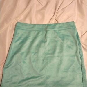 Seafoam green skirt